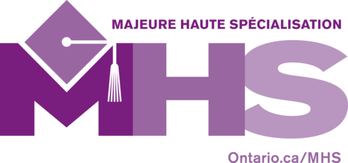 Logo Majeure haute spécialisation, Ontario.ca/MHS